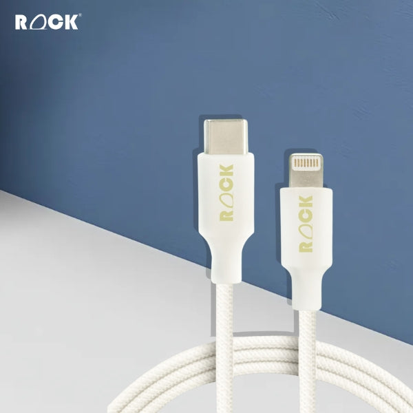 Rock USB Type C to Lightning Fast Charging Data Cable
