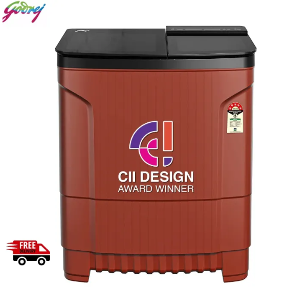 Godrej Top Load 8 Kg Washing Machine with Twin Tub WSEDGE ULT 80 5.0 DB2 M CSRD