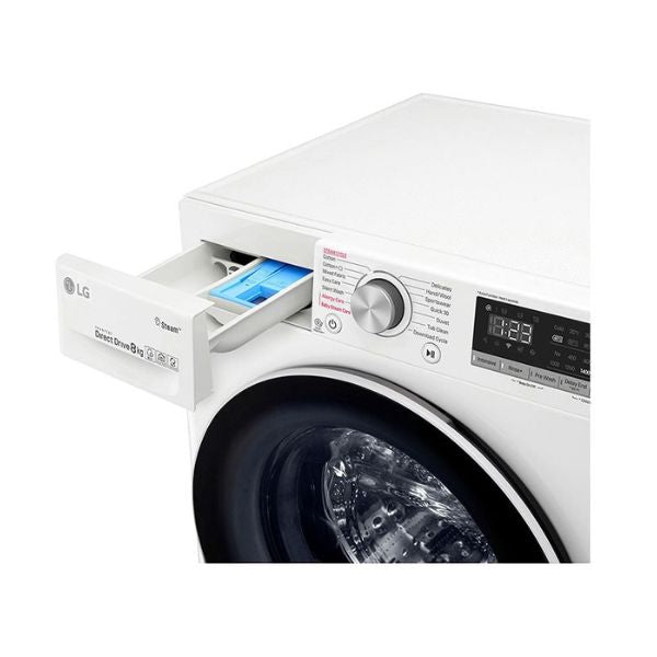 LG 8Kg Front Load Washing Machine - FV1408S4WN