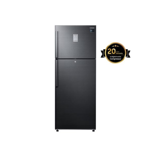 Samsung Double Door 5-in-1 Convertible Refrigerator, 478L (RT49K6338BS)