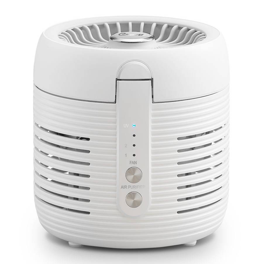 Crane 2-In-1 Desk Top Air Purifier & Fan – With HEPA Filter (EE-5073)