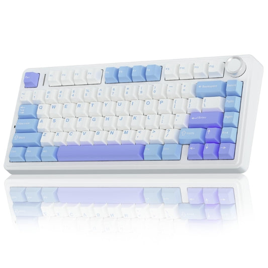 AULA F75 75% Mechanical Keyboard - Hot Swappable Wireless, Star Vector