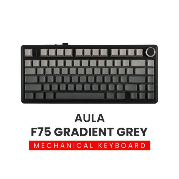 AULA F75 75% Mechanical Keyboard - Hot Swappable Wireless, Reaper Switch