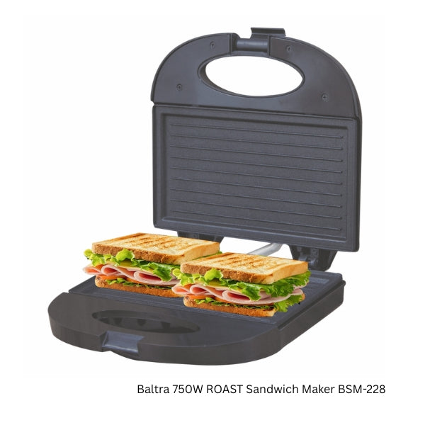 Baltra 750W ROAST Sandwich Maker BSM-228