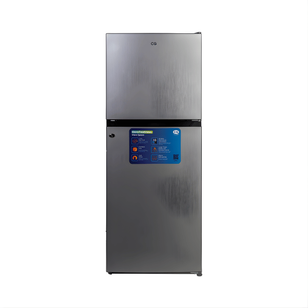 CG Steel Rush Finish Double Door Refrigerator