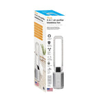 Crane 5-in-1 Air Purifier Bladeless Fan with UV Sterilization, Ionizer & Humidifier EE-5625