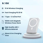 Rock 10000mAh Magsafe Wireless Power Bank