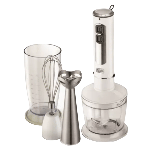 Black+Decker 400W Stick Blender With Chopper & Whisk