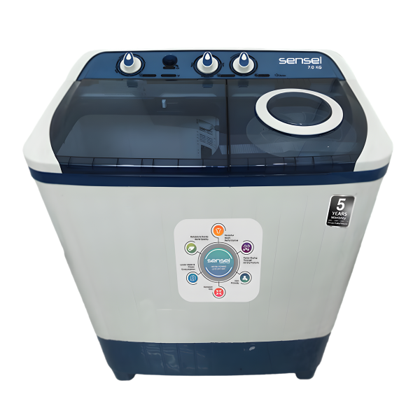 Sensei Semi Automatic Twin Tub Washing Machine