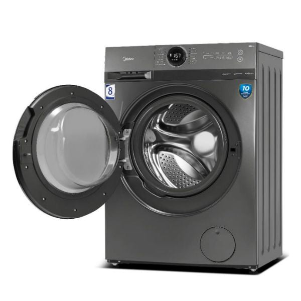Midea Front Load 8 Kg Washing Machine | MF100W80B/T-NP