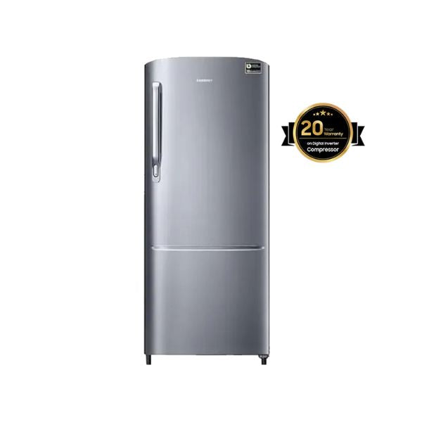 Samsung Single Door Refrigerator, 192L (RR20C20C2GS)