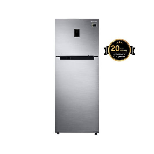 Samsung Double Door 5-in-1 Convertible Refrigerator, 394L (RT39M5538S8)